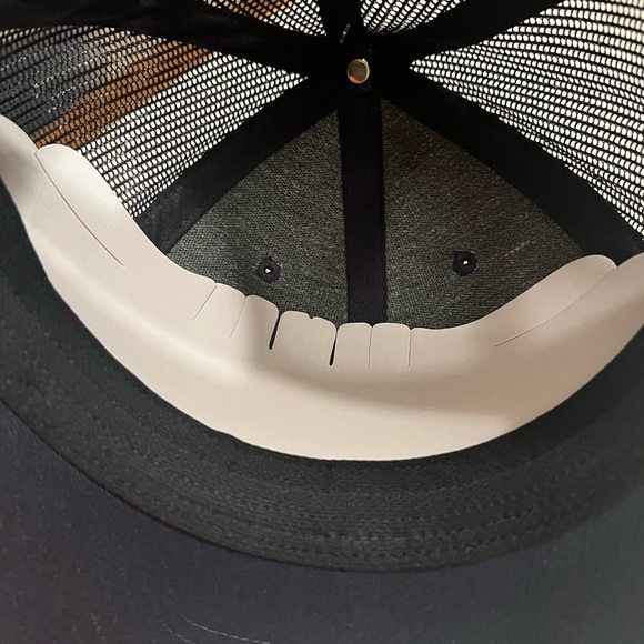 NWT Columbia PFG Snapback Blue/Black Trucker Hat OS (D1) - Picture 5 of 6